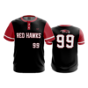 2540 FD 2 Button REDHAWKS-BLACK