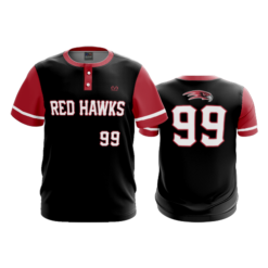 2540 FD 2 Button REDHAWKS-BLACK