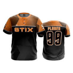 2549 FD 2 Button STIX-BLACK