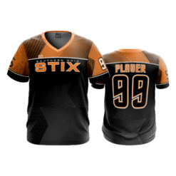 2549 FD Sport V-Neck MENS STIX-BLACK