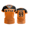 2549 FD Womens V-Neck STIX-ORANGE