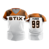 2549 FD Womens V-Neck STIX-WHITE