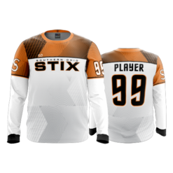 2549 FD Long Sleeve MENS STIX-WHITE