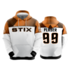 2549 FD Hoody STIX-WHITE