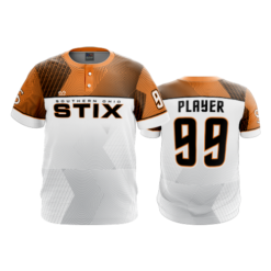 2549 FD 2 Button STIX-WHITE