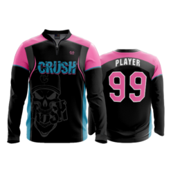 1707 FD Quarter Zip Batting Jacket LS CRUSH-2019-BLACK
