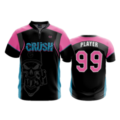 1707 FD Quarter Zip Batting Jacket SS CRUSH-2019-BLACK