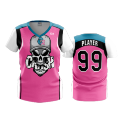 1707 FD Womens V-Neck CRUSH-2019-PINK