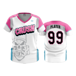 1707 FD Womens V-Neck CRUSH-2019-WHITE