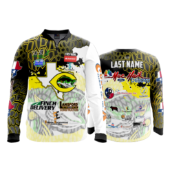 2543 FD Quarter Zip LS - Ribbed Collar CRANDALL-HIGH-BASS-TEAM