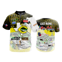 2543 FD Quarter Zip SS - Ribbed Collar CRANDALL-HIGH-BASS-TEAM