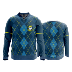 2537 FD Quarter Zip Batting Jacket LS GOODFELLAS