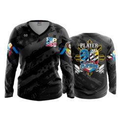 2536 FD Womens V-Neck Longsleeve TEAM-FLIPSIDE