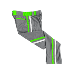 1720 CL CHARCOAL CUSTOM BRAID MENS PANT BEAST-MODE-FLO-GREEN-FLO INK + $5