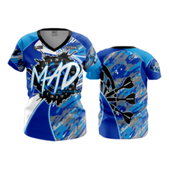 2386 FD Womens V-Neck MERRILL-AREA-DARTS-ROYAL
