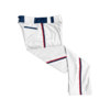 2548 CL WHITE CUSTOM BRAID MENS PANT INDIANS