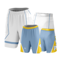 2120 FD REVERSIBLE UNISEX BBALL 12in SHORTS CL