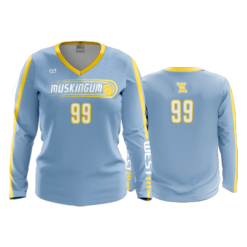 2120 FD Womens V-Neck Longsleeve