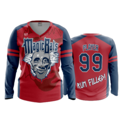 880 FD Womens V-Neck Longsleeve MAGIC-BATS