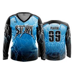 880 FD Womens V-Neck Longsleeve STORM-BOLT