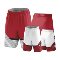 2542 FD REVERSIBLE BBALL 12in SHORTS