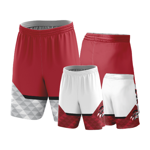 2542 FD REVERSIBLE BBALL 12in SHORTS