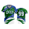2569 FD Womens V-Neck WICKED-GREEN