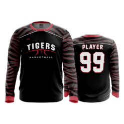 2566 FD Long Sleeve MENS CIRCLEVILLE-TIGERS-BBALL