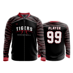 2566 FD WARM UP JACKET CIRCLEVILLE-TIGERS-BBALL