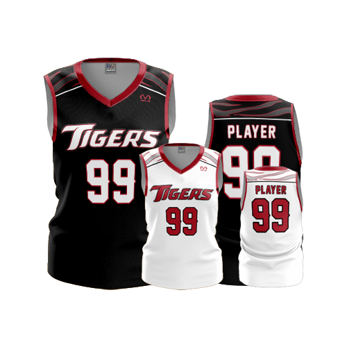2566 FD REVERSIBLE WOMENS BBALL TOP CL CIRCLEVILLE-TIGERS-BBALL