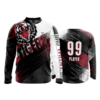 2573 FD Quarter Zip Batting Jacket LS CENTRAL-OHIO-TIGERS
