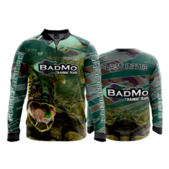 1649 FD Quarter Zip LS - Ribbed Collar BADMO-LURES