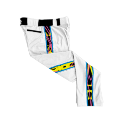 2478 CL WHITE CUSTOM BRAID MENS PANT LA-MISFITS-WHITE