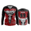 2564 FD Womens V-Neck Longsleeve BULLS-BASKETBALL