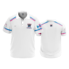 2105 FD Polo WHEELHOUSE-WHITE-FLO-FLO INK + $5