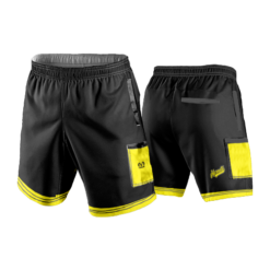 2563 LIGHTWEIGHT MICROFIBER 160gsm SHORT FRESNO-HORNETS