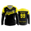 2563 FD Womens V-Neck Longsleeve FRESNO-HORNETS