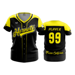 2563 FD Womens V-Neck FRESNO-HORNETS