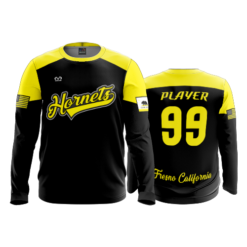 2563 FD Long Sleeve MENS FRESNO-HORNETS