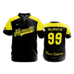 2563 FD Quarter Zip Batting Jacket SS FRESNO-HORNETS
