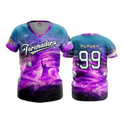 2223 FD Womens V-Neck TORENADERS