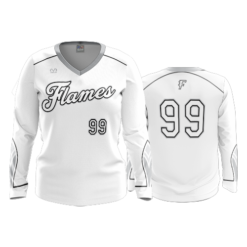 466 FD Womens V-Neck Longsleeve CINCY-FLAMES
