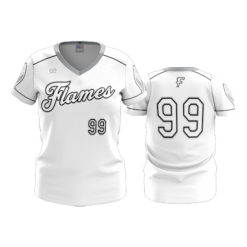 466 FD Womens V-Neck CINCY-FLAMES