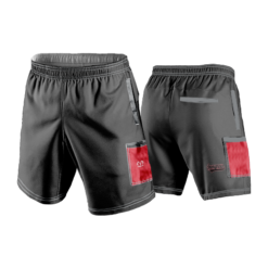 2571 LIGHTWEIGHT MICROFIBER 160gsm SHORT ANONYMOUS-GREY