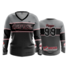 2571 FD Womens V-Neck Longsleeve ANONYMOUS-GREY