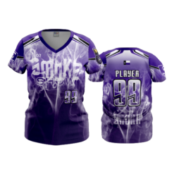 2575 FD Womens V-Neck SMOKE-SHOW-PURPLE