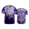 2575 FD ProTek Mens Full Button Down SMOKE-SHOW-PURPLE