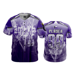 2575 FD ProTek Mens Full Button Down SMOKE-SHOW-PURPLE