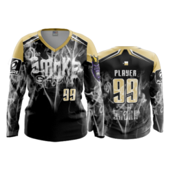 2575 FD Womens V-Neck Longsleeve SMOKE-SHOW-VEGAS