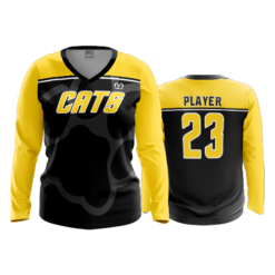 2561 FD Womens V-Neck Longsleeve